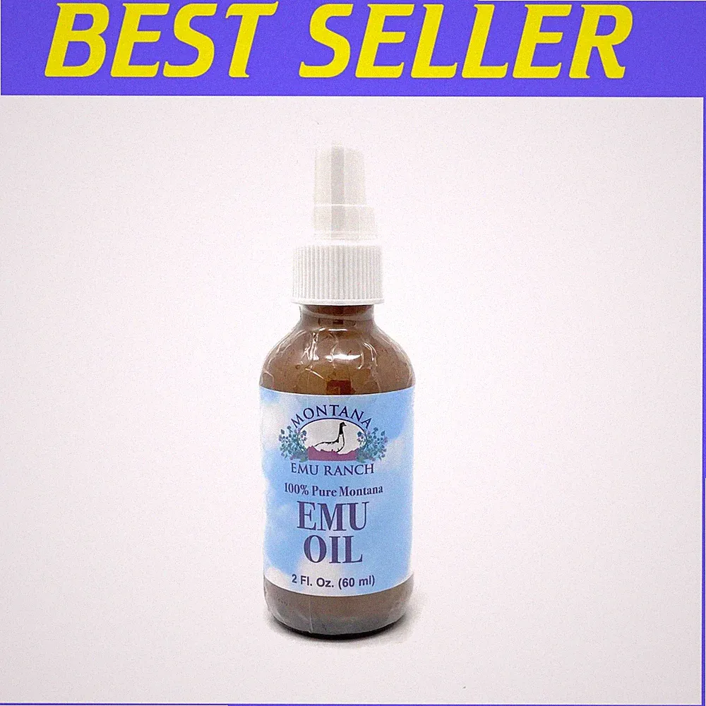 AEA Certified Pure Emu Oil for Deep Moisturizing