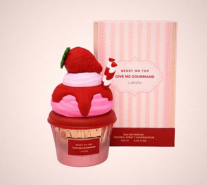 Lattafa Berry On Top Eau de Parfum, Give Me Gourmand Collection 75ml/2.53 Oz