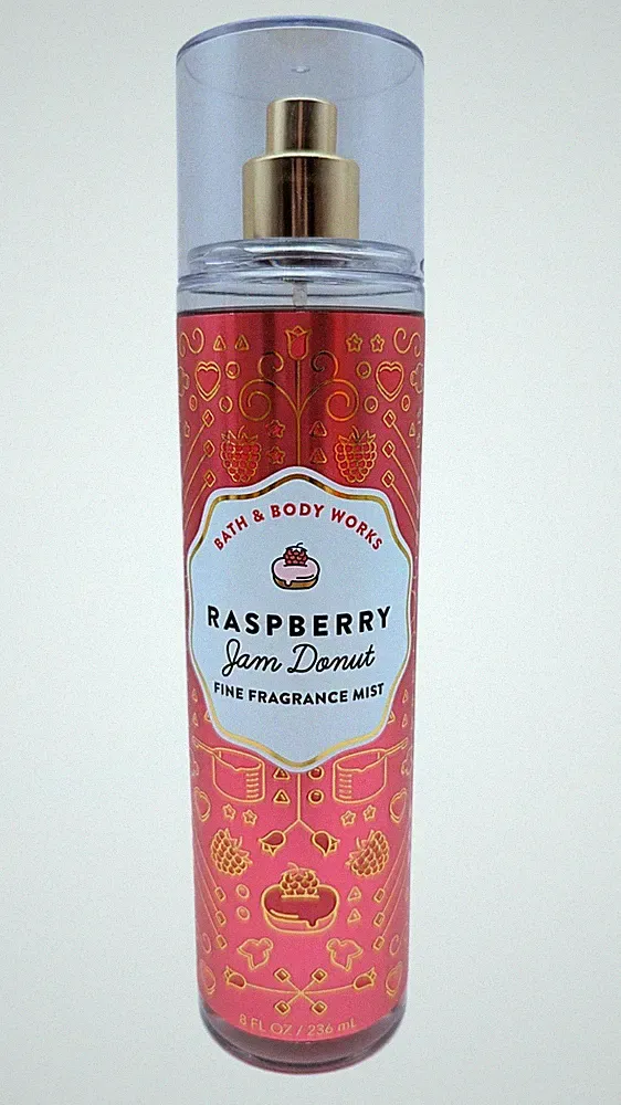 NEW!! Bath & and Body Works RASPBERRY JAM DONUT Fine Fragrance MIST Spray ~RARE~
