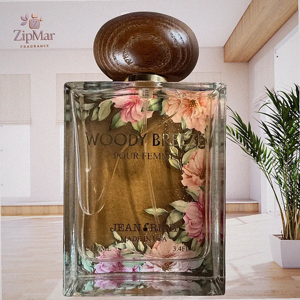 Woody Breeze by Jean Rish Eau de Parfum 3.4 oz for Women Long Lasting Fragrance
